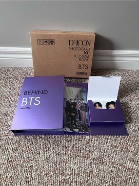 BTS Dicon Photocard  101 Custom Book New